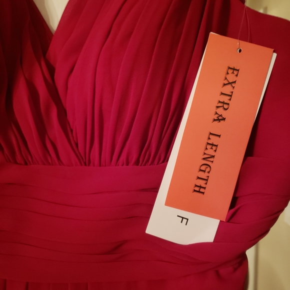 Red Bridesmaid Dress - Picture 7 of 16